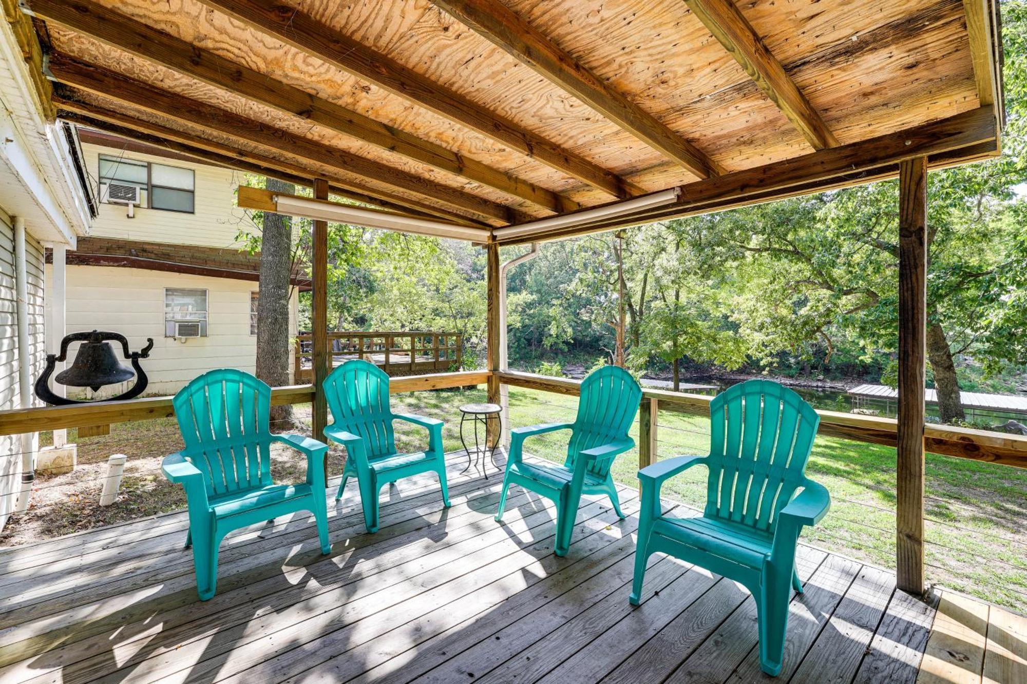 Grove Lakefront Cabin With Water And Dock Access! المظهر الخارجي الصورة
